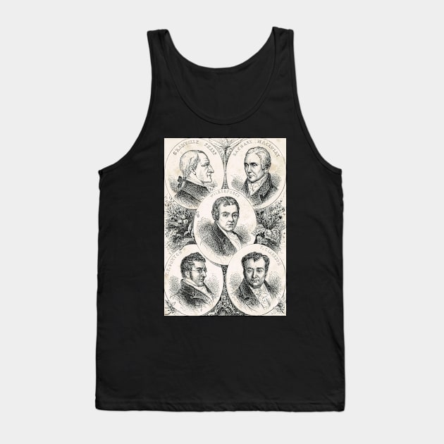 Heroes of the Slave trade abolition movement Tank Top by artfromthepast